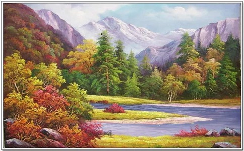 油画